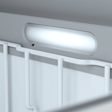 INternal LED lighting feature of Dometic CFF 70 DZ Pack Portable Fridge & Freezer