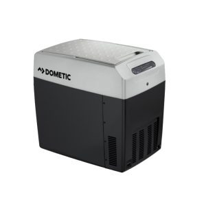 Closed view of Dometic CoolPro TCX 21 Portable thermoelectric cooler, 21 l