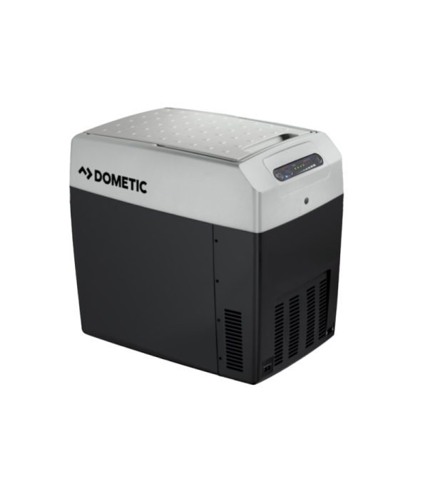 Closed view of Dometic CoolPro TCX 21 Portable thermoelectric cooler, 21 l