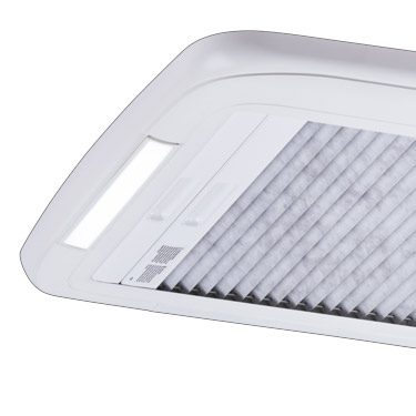 ight function of the Dometic roof light Midi Heki LED Roof Hatch