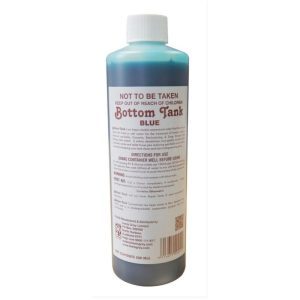 bottom tank blue rv toilet freshener