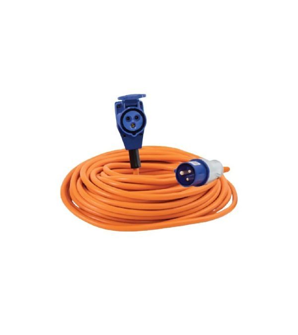 Mains Lead 25M With Right Angle Connector