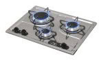 CAN 3 Burner Gas Hob Stainless Steel