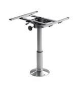 Motor home adjustable Table pedestal table height