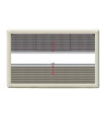 Horrex Duo Plissé Window Blind & Fly Screen