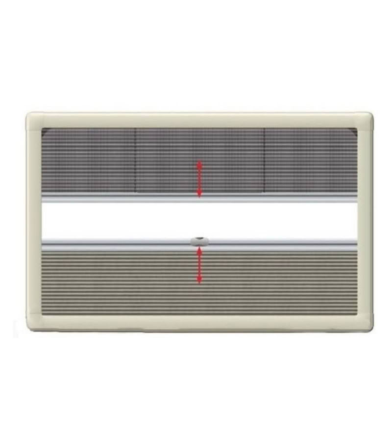 Horrex Duo Plissé Window Blind & Fly Screen Horrex Duo Plissé Window Blind & Fly Screen for Rvs, Caravans and Motorhomes